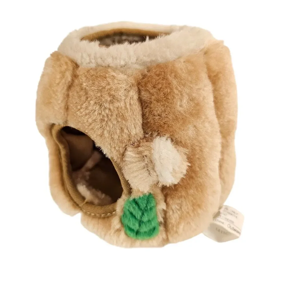 Dog Toy Outward  Hound Plush Squirrel Tree Stump Hideaway Toy Set 3 Squirrels